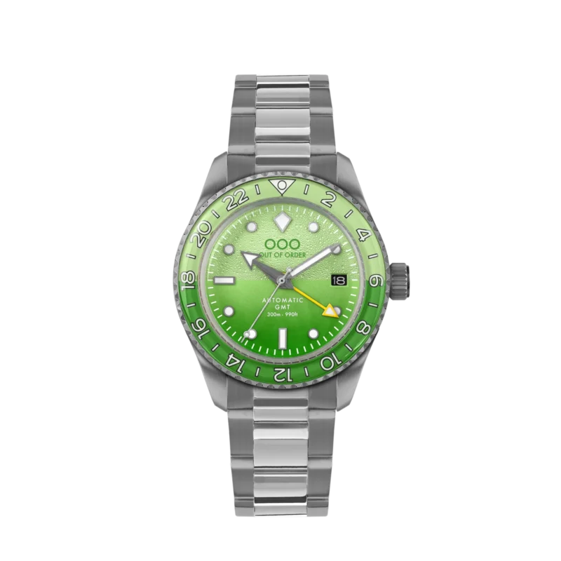 Shaker GMT Midori · Ultra Brushed